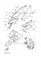 COUVERCLE LATERAL pour Yamaha YQ100 de 2002