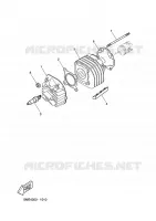 CULASSE pour Yamaha YQ100 de 2002