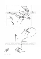 MAITRE CYLINDRE DE FREIN AVANT pour Yamaha YQ100 de 2002