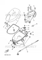 SELLE / PORTE BAGAGES pour Yamaha YQ100 de 2002