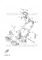 CADRE pour Yamaha YQ50  de 2002