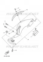 ECHAPPEMENT pour Yamaha YQ50  de 2002