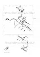 MAITRE CYLINDRE DE FREIN ARRIERE pour Yamaha YQ50  de 2002