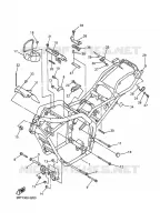 CADRE pour Yamaha FZS600 de 2002