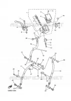 MAITRE CYLINDRE DE FREIN AVANT pour Yamaha FZS600 de 2002
