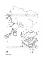 RADIATEUR D'HUILE / ECHANGEUR pour Yamaha FZS600 de 2002