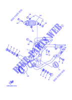 BRAS OSCILLANT / AMORTISSEUR pour Yamaha XVS650 de 2001