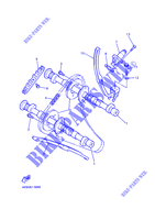 ARBRE A CAMES / CHAINE DE DISTRIBUTION pour Yamaha XJS 900 DIVERSION de 2001