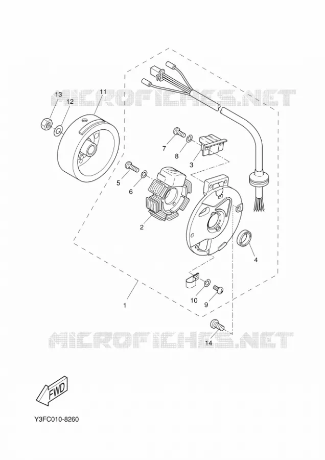 ALLUMAGE Yamaha SCOOTER 50 2001 BOOSTER  CW50L CW50