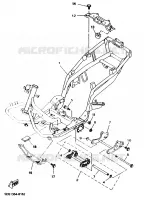 CADRE pour Yamaha YP125E de 2000