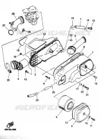 ADMISSION pour Yamaha YP125E de 2000