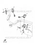COMMODO / LEVIER pour Yamaha YP125E de 2000