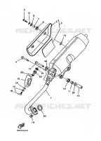 ECHAPPEMENT pour Yamaha YP125E de 2000