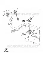 COMMODO / LEVIER pour Yamaha YP125E de 2000