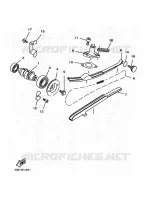 ARBRE A CAMES / CHAINE DE DISTRIBUTION pour Yamaha YP125E de 2000