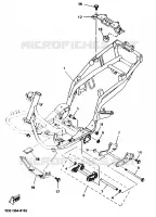 CADRE pour Yamaha YP125E de 2000