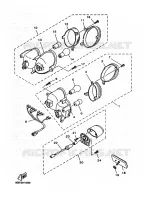 FEU ARRIERE pour Yamaha YP125E de 2000