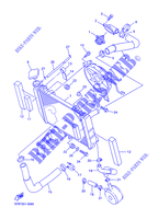 RADIATEUR / DURITES pour Yamaha YZF-R6 de 2000