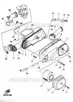 ADMISSION pour Yamaha YP125E de 2000