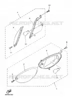 CLIGNOTANT pour Yamaha YP125E de 2000