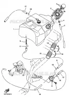 RESERVOIR A ESSENCE pour Yamaha YP125E de 2000