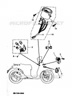 PARTIE ELECTRIQUE 1 pour Yamaha YH50 de 1999