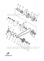 EMBRAYAGE DE DEMARREUR pour Yamaha CW50RS de 2005