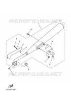 ECHAPPEMENT pour Yamaha T105SE de 2004