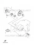 POMPE A HUILE pour Yamaha T105SE de 2004