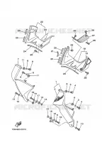 PROTEGE JAMBES pour Yamaha T105SE de 2004