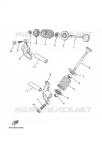 SOUPAPE pour Yamaha T105SE de 2004