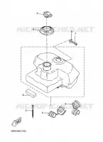 RESERVOIR D'HUILE pour Yamaha BOOSTER NAKED de 2005