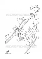 COUVERCLE LATERAL pour Yamaha XC125E de 2008