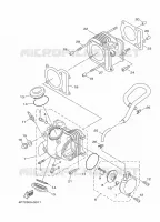 CULASSE pour Yamaha XC125E de 2008