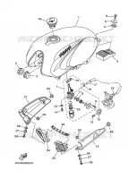 RESERVOIR A ESSENCE pour Yamaha YBR125E de 2006