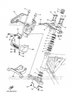 DIRECTION pour Yamaha YBR125E de 2006