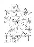 PARTIE ELECTRIQUE 1 pour Yamaha YBR125E de 2006