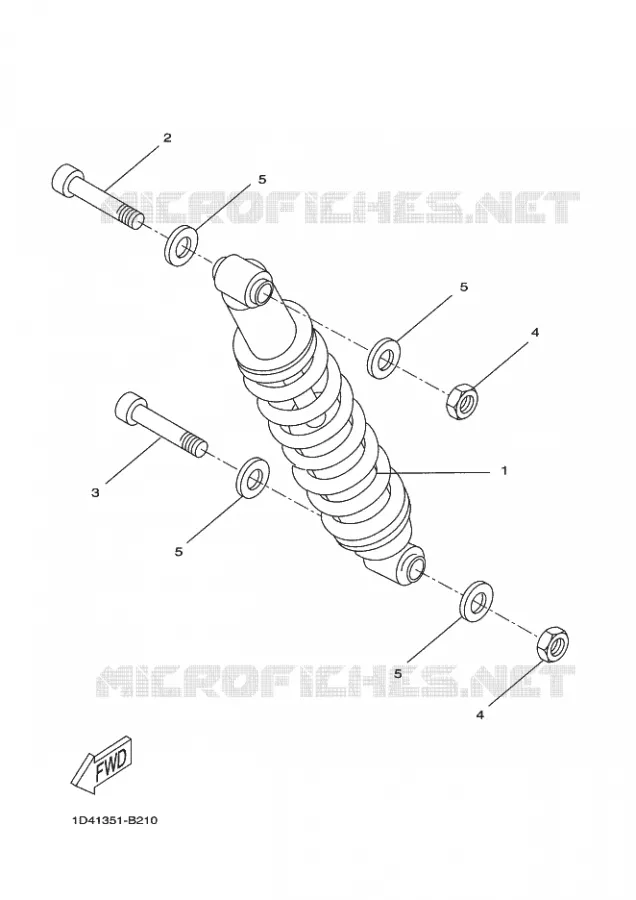 BRAS OSCILLANT / AMORTISSEUR Yamaha MOTO 50 2005 X-LIMIT  X-LIMIT ENDURO