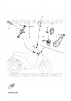 PARTIE ELECTRIQUE 1 pour Yamaha BOOSTER SPIRIT de 2008