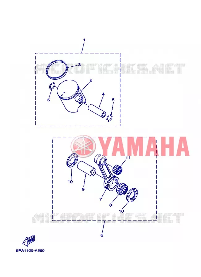 PIÈCES OPTIONNELLES 1 Yamaha MOTO 85 2008 YZ BIG WHEELS  YZ85LW YZ85LWX
