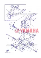 BRAS ARRIERE pour Yamaha DT125 de 2008