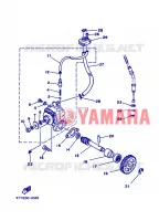 POMPE A HUILE pour Yamaha DT125 de 2008