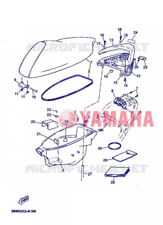 SELLE Yamaha SCOOTER 50 2004 JOG  CS50Z