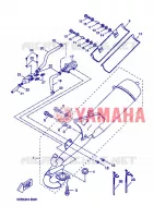 ECHAPPEMENT pour Yamaha YQ50L de 2004