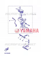 MAITRE CYLINDRE DE FREIN ARRIERE pour Yamaha YQ50L de 2004