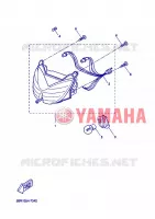 PHARE  pour Yamaha YQ50L de 2004