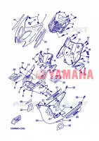 PROTEGE JAMBES pour Yamaha YQ50L de 2004
