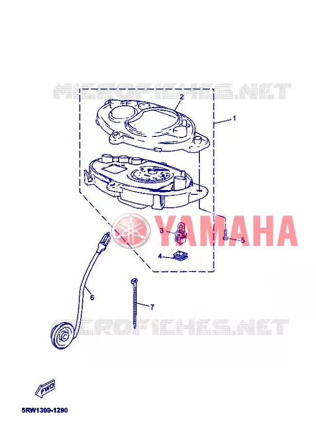 COMPTEUR  Yamaha SCOOTER 50 2005 MACH  CS50Z MACH G LIQUIDE
