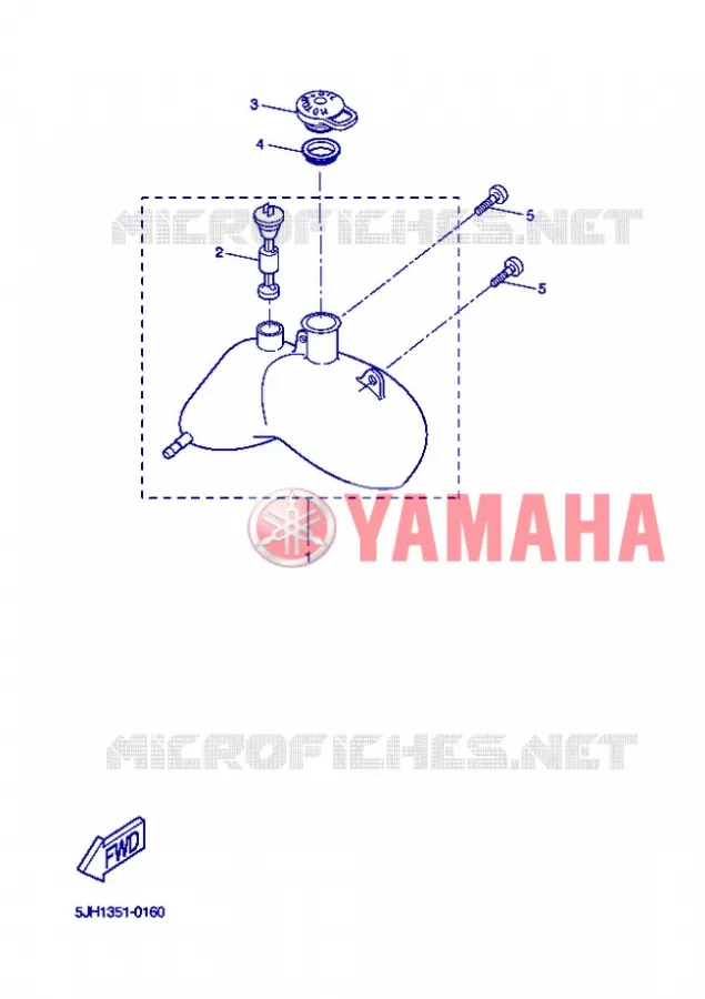 RESERVOIR D'HUILE Yamaha SCOOTER 50 2004 STUNT NAKED  EW50N STUNT NAKED