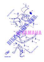 SUPPORT / REPOSE PIEDS pour Yamaha EW50N de 2006